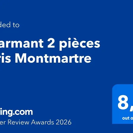 2 Pieces Montmartre Lägenhet *